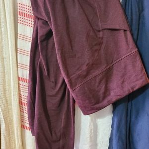 Old Navy cozecore leggings maroon